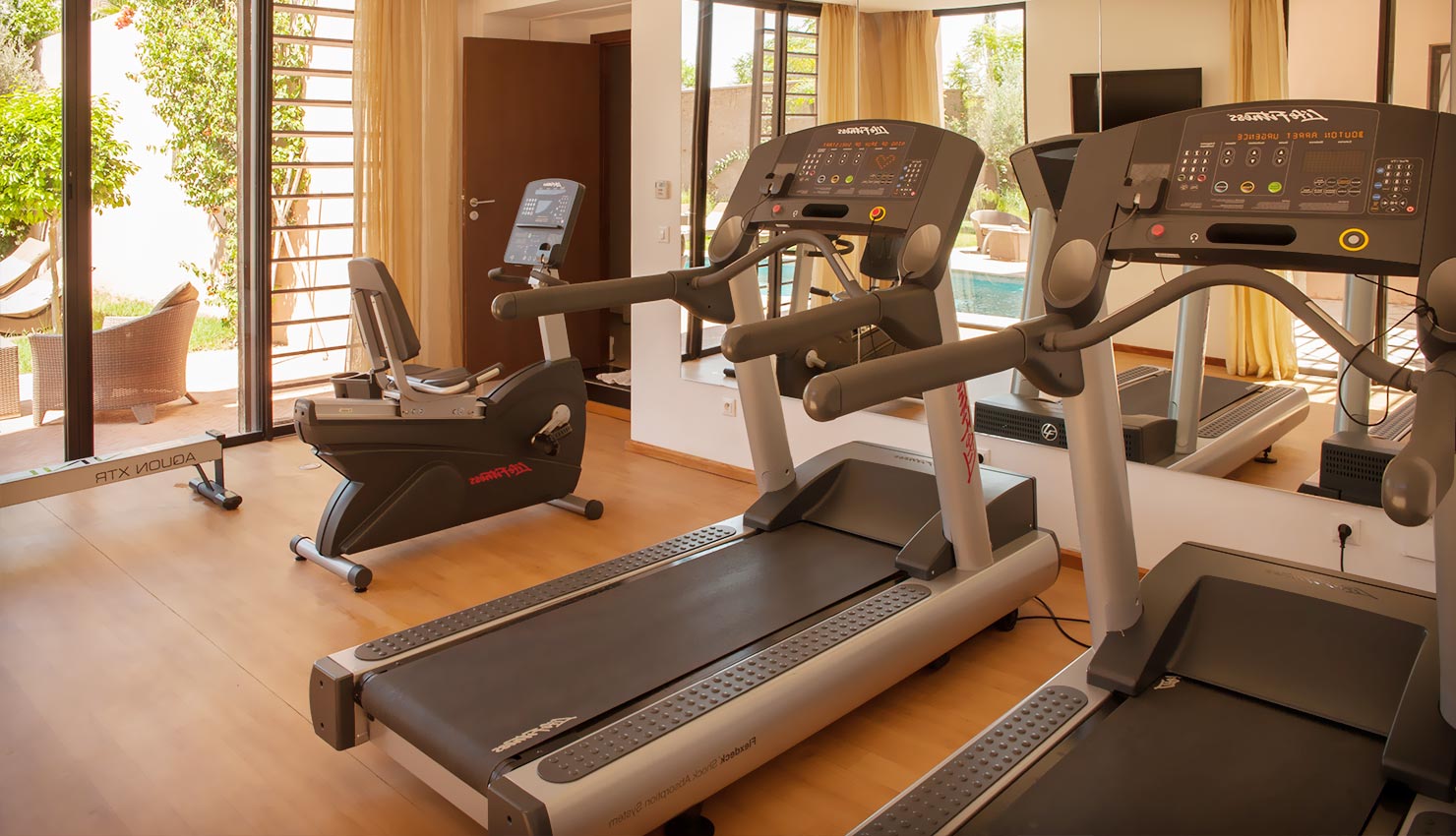 luxury fitness room marrakech